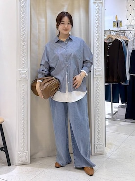 「アイテム（バングル/リストバンド）」を使った、gw_maieiさん（レディース・160cm・30代）の春コーディネート