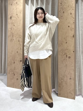 「アイテム（パンプス）」を使った、gw_maieiさん（レディース・159cm・30代）の冬コーディネート