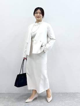 「アイテム（パンプス）」を使った、gw_maieiさん（レディース・159cm・30代）の冬コーディネート