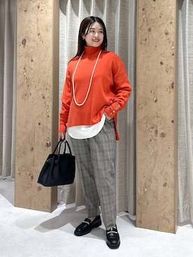 「アイテム（ハンドバッグ）」を使った、gw_maieiさん（レディース・159cm・30代）の秋コーディネート