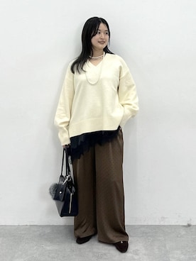 「アイテム（パンプス）」を使った、gw_maieiさん（レディース・159cm・30代）の冬コーディネート