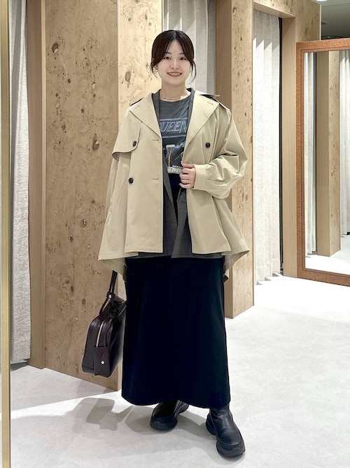セール】ショートトレンチ/582755（トレンチコート）｜Elura（エルーラ