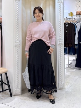 「Elura（エルーラ）のビットパンプス/633014（パンプス、ブラウン系）」を使った、gw_maieiさん（レディース・160cm）の春コーディネート