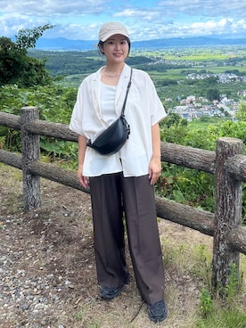 「アイテム（ネックレス）」を使った、gw_maieiさん（レディース・159cm・30代）の夏コーディネート