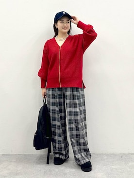 「アイテム（バックパック/リュック）」を使った、gw_maieiさん（レディース・159cm・30代）の冬コーディネート