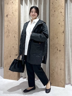 「アイテム（バレエシューズ）」を使った、gw_maieiさん（レディース・159cm・30代）の冬コーディネート