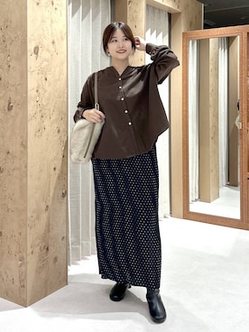 「アイテム（ハンドバッグ）」を使った、gw_maieiさん（レディース・159cm・30代）の秋コーディネート