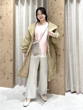 「アイテム（ヘアアクセサリー）」を使った、gw_maieiさん（レディース・159cm・30代）の冬コーディネート