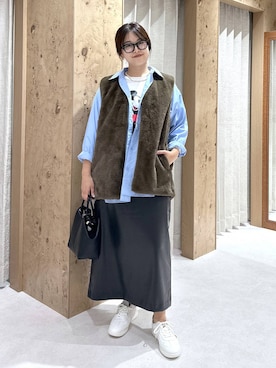 「アイテム（ジャケット/アウター）」を使った、gw_maieiさん（レディース・159cm・30代）の秋コーディネート