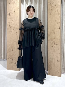 「アイテム（パンプス）」を使った、gw_maieiさん（レディース・159cm・30代）の冬コーディネート