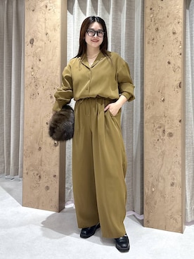 「アイテム（オールインワン・サロペット）」を使った、gw_maieiさん（レディース・159cm・30代）の秋コーディネート