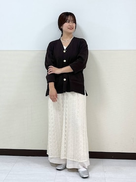 「アイテム（スカート）」を使った、gw_maieiさん（レディース・159cm・30代）の秋コーディネート