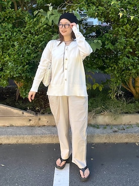 「アイテム（ネックレス）」を使った、gw_maieiさん（レディース・159cm）の夏コーディネート