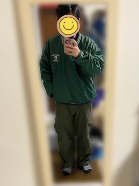 「ROTHCO（ロスコ）のアイテム（パンツ）」を使った、ゆうさん（メンズ・166cm）の春コーディネート