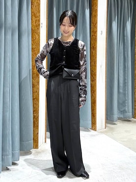 しおりさん(レディース・158cm)の秋コーディネート