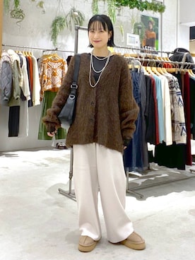 「アイテム（その他シューズ）」を使った、しおりさん（レディース・158cm・30代）の秋コーディネート