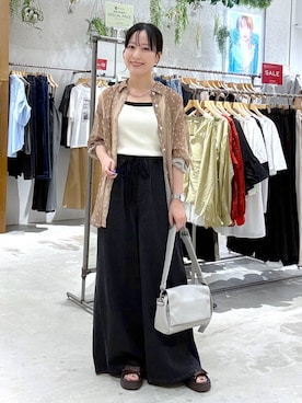 しおりさん（レディース・158cm）の夏コーディネート