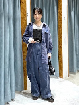 しおりさん(レディース・158cm)の秋コーディネート