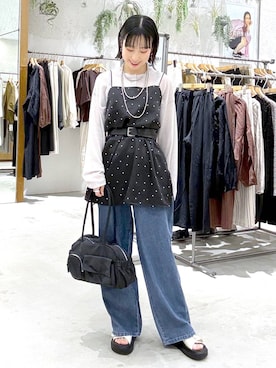 しおりさん(レディース・158cm)の春コーディネート