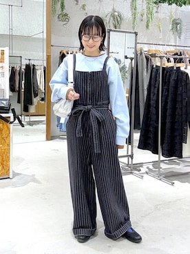 しおりさん（レディース・158cm）の冬コーディネート