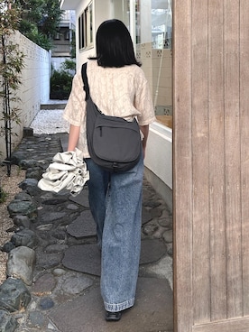 「JOURNAL STANDARD（ジャーナルスタンダード）のアイテム」を使った、栞さん（レディース・163cm）の秋コーディネート