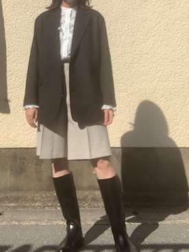 栞さん（レディース・163cm）の秋コーディネート