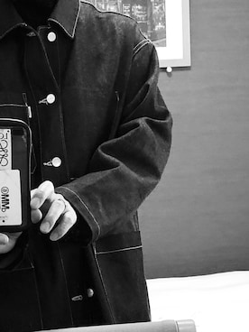 「Graphpaper（グラフペーパー）のアイテム（ジャケット/アウター）」を使った、yuretadさん（メンズ・170cm）の春コーディネート