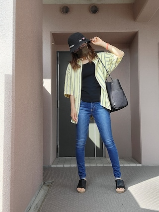 マウジー　WF Rebirth embroidery スキニー　27 MOUSSY（マウジー）の「WF Rebirth embroidery SKINNY（デニム