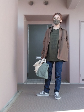 SSZ加藤監修 VANS MA-1ジャケット Lサイズ オリーブグリーン SSZ