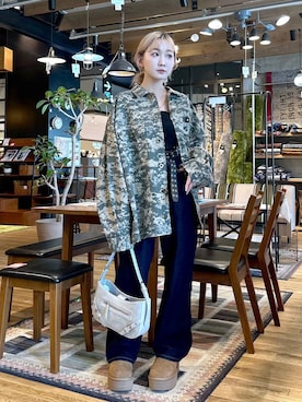 「アイテム（その他シューズ）」を使った、すなぎもさん（レディース・153cm・20代）の秋コーディネート