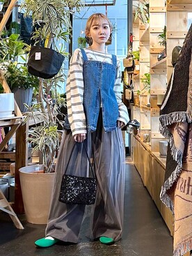 「アイテム（その他トップス）」を使った、すなぎもさん（レディース・153cm・20代）の冬コーディネート