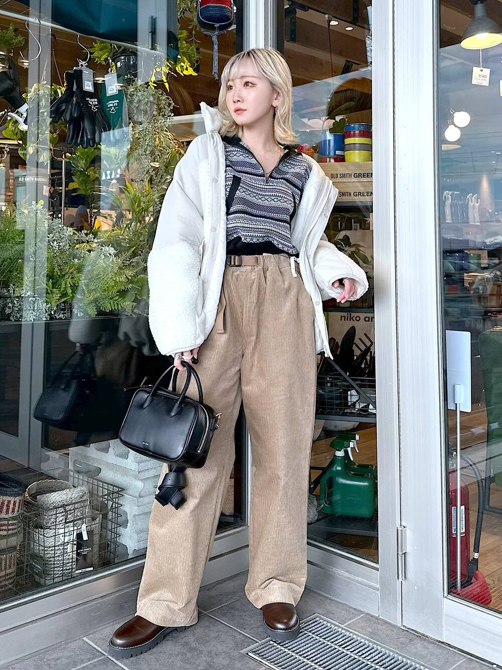 M様分　ニコアンド　ダントン　ベルトコールパンツ DANTON（ダントン）の「【DANTON（ダントン）】ベルトコール