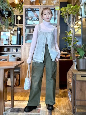 「アイテム（その他トップス）」を使った、すなぎもさん（レディース・153cm・20代）の冬コーディネート