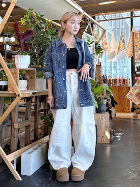 「アイテム（その他シューズ）」を使った、すなぎもさん（レディース・153cm・20代）の秋コーディネート