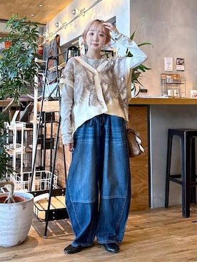 「tiny tiny（ティニーティニー）のアイテム（バッグ）」を使った、すなぎもさん（レディース・153cm）の夏コーディネート