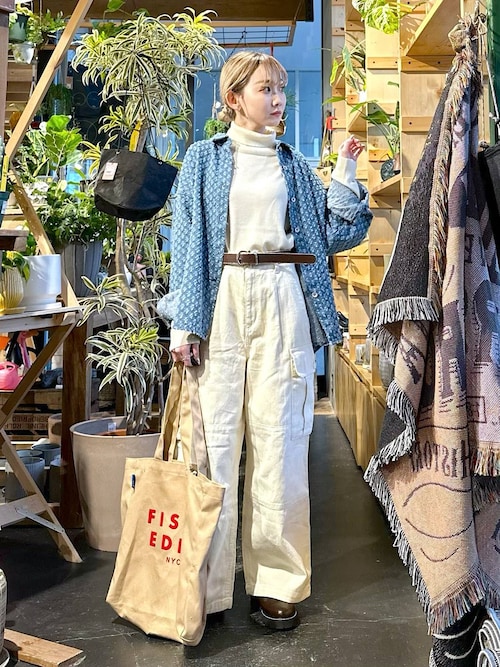 Fishs Eddy(フィッシュエディ)】カラーロゴトートバッグM(トート Fishs Eddy(フィッシュエディ)】カラーロゴトートバッグM(トート