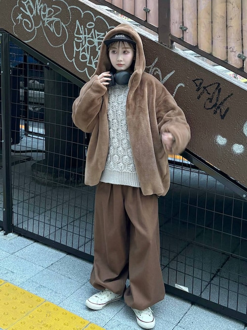 セール】チェック切り替えキャップ（キャップ）｜niko and