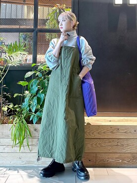 「POLO BCS（ポロ ビーシーエス）のアイテム」を使った、すなぎもさん（レディース・153cm）の秋コーディネート
