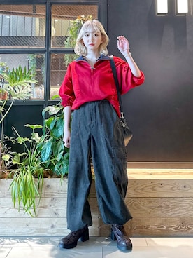 「POLO BCS（ポロ ビーシーエス）のアイテム」を使った、すなぎもさん（レディース・153cm）の秋コーディネート