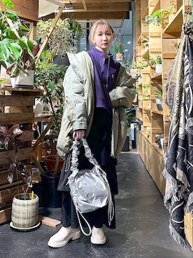 「アイテム（その他トップス）」を使った、すなぎもさん（レディース・153cm・20代）の冬コーディネート