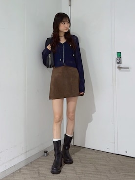 「FREE'S MART（フリーズマート）のアイテム」を使った、hazukiさん（レディース・163cm）の夏コーディネート