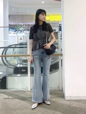 hazukiさん（レディース・163cm）の夏コーディネート