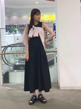 hazukiさん（レディース・163cm）の夏コーディネート