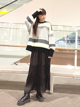hazukiさん（レディース・163cm）の冬コーディネート