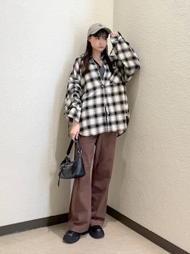 「FREE'S MART（フリーズマート）のアイテム」を使った、hazukiさん（レディース・163cm）の秋コーディネート