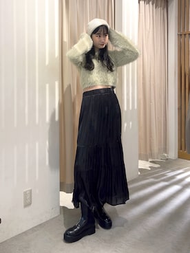 hazukiさん（レディース・163cm）の冬コーディネート