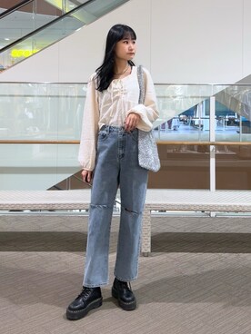 hazukiさん（レディース・163cm）の春コーディネート