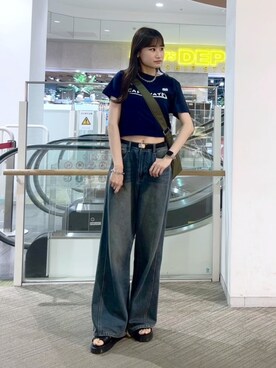 hazukiさん（レディース・163cm）の夏コーディネート