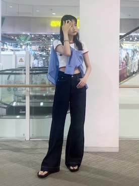 hazukiさん（レディース・163cm）の夏コーディネート