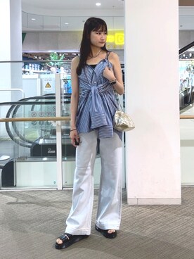 hazukiさん（レディース・163cm）の夏コーディネート